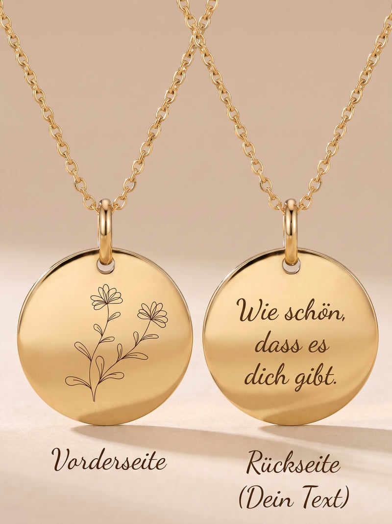 Deine Worte – Personalisierte Gravurkette