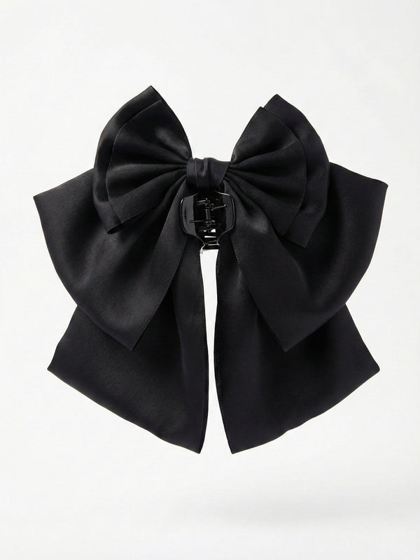 Grande Schleife - Oversized Satin-Haarklammer