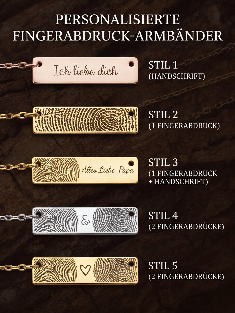 Deine Spur – Personalisierte Kette