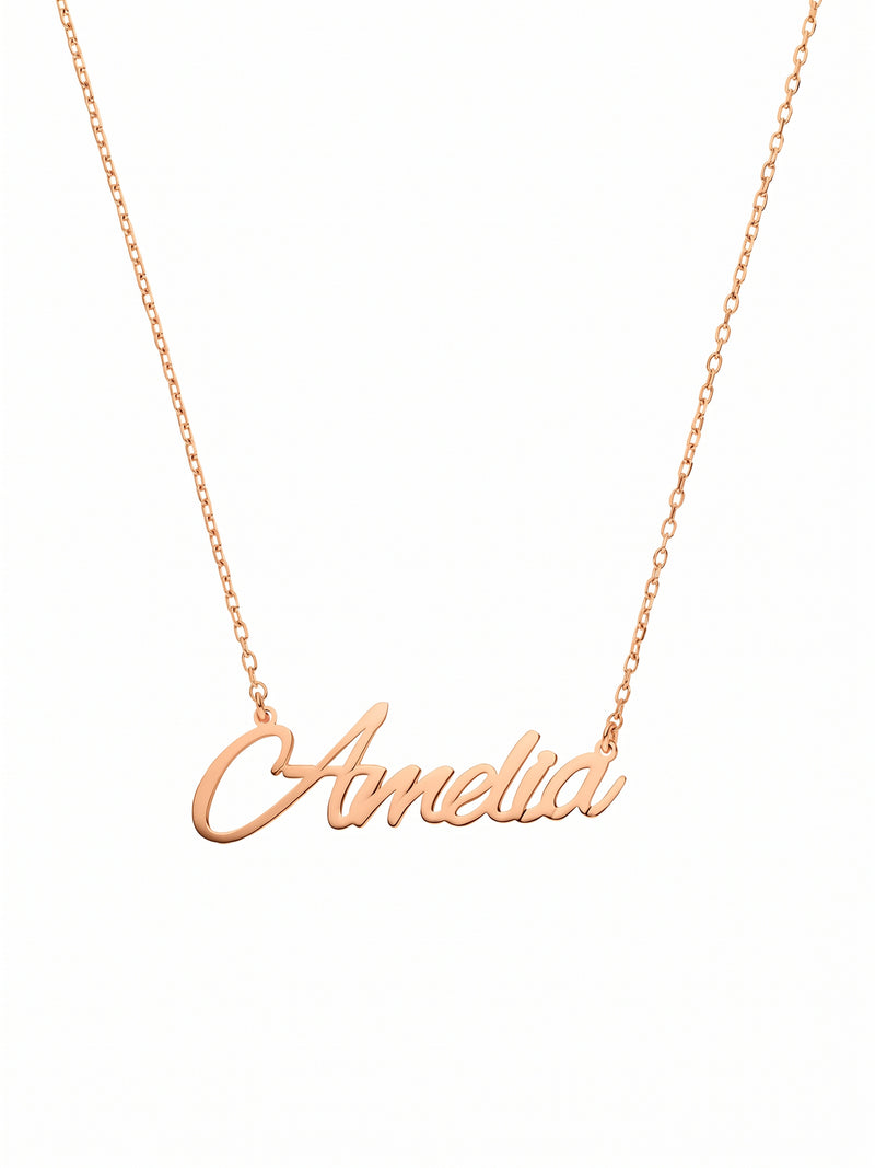 Personalized name jewelry – Handmade necklace with gift box