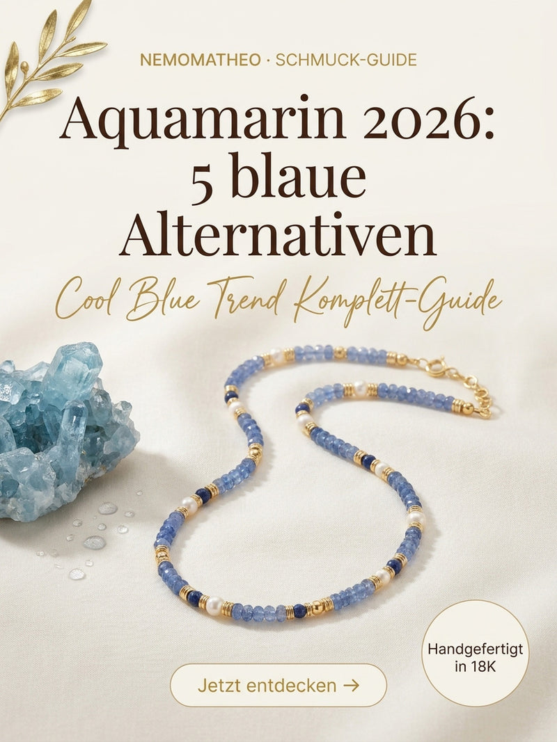 Aquamarin 2026: 5 blaue Alternativen — Cool Blue Trend Komplett-Guide
