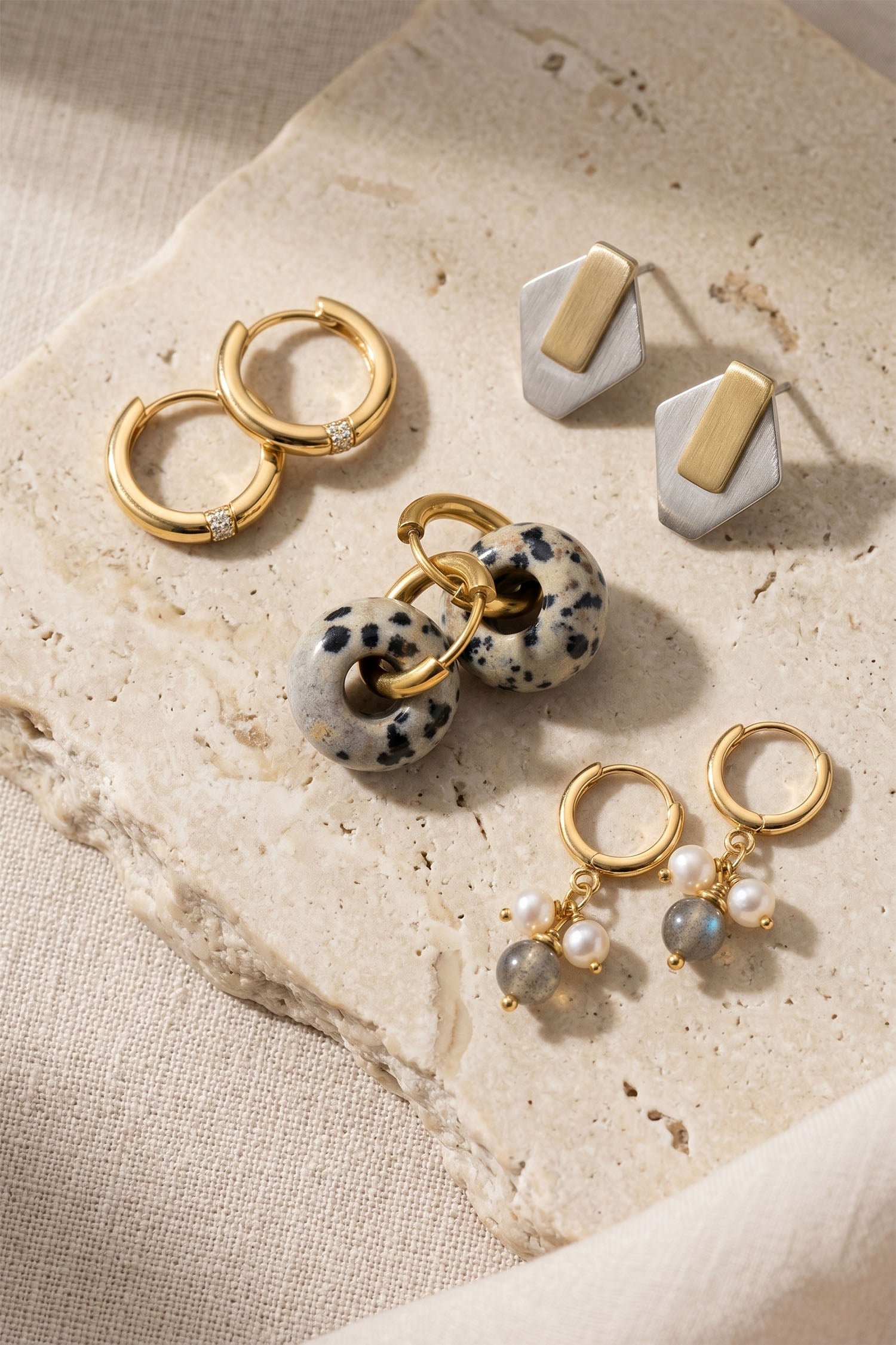 Perlenkette kaufen – Pearls & Hoops