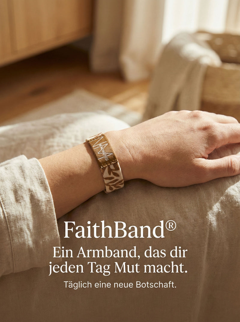 FaithBand® – Brassard NFC avec des täglicher Botschaft