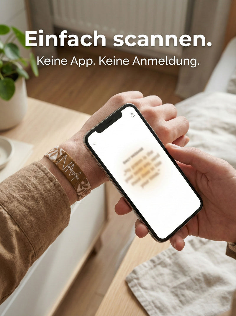 FaithBand® – Brassard NFC avec des täglicher Botschaft