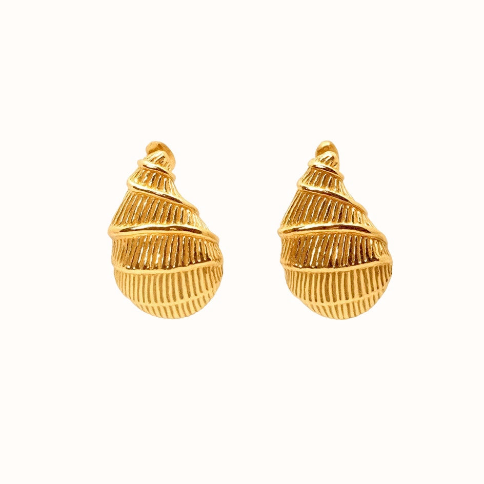 Ohrringe Golden Shell