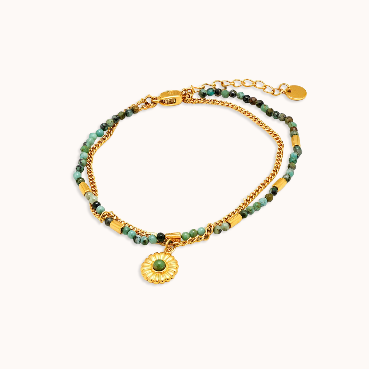 Armband Flor Verde