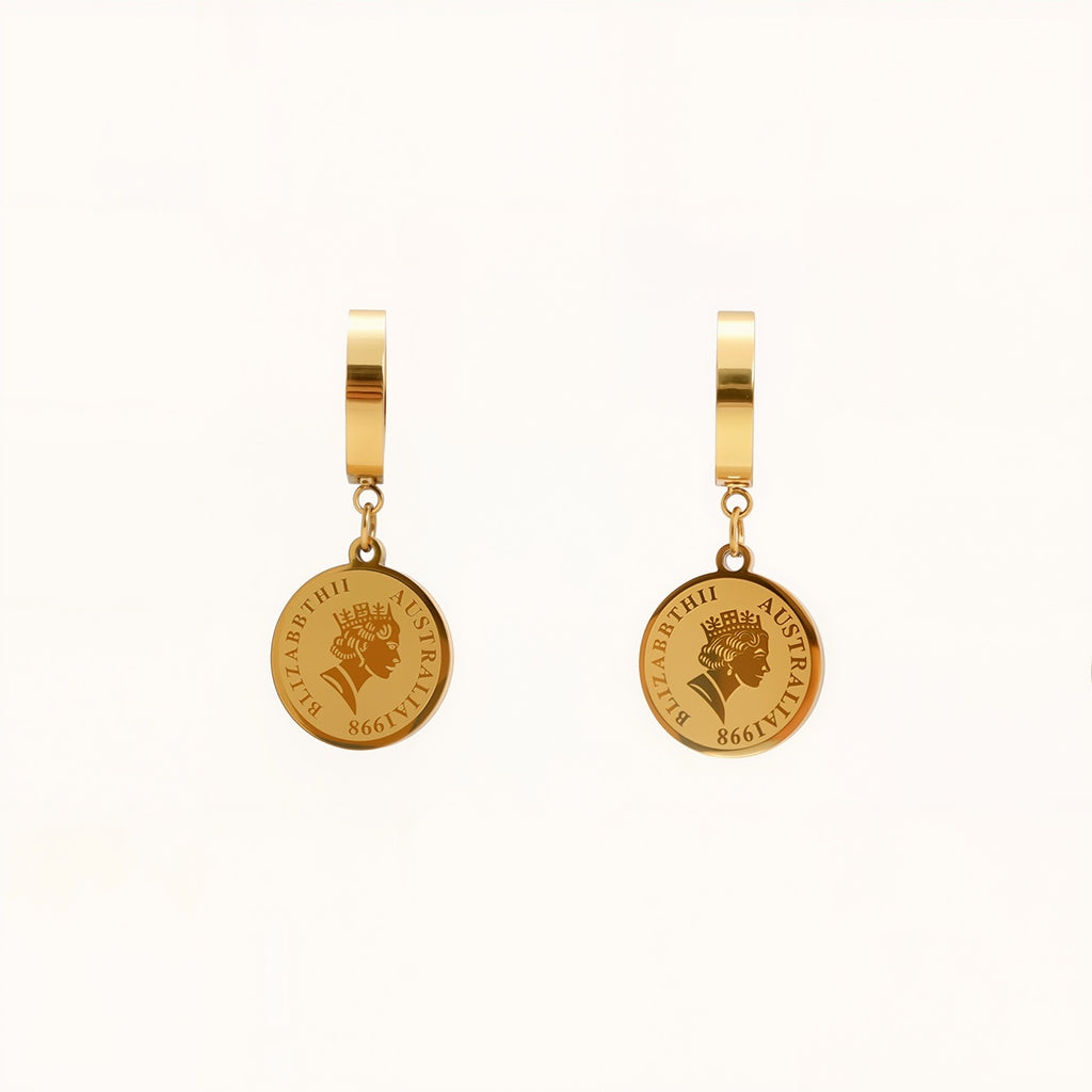 Ohrringe Queen’s Coin