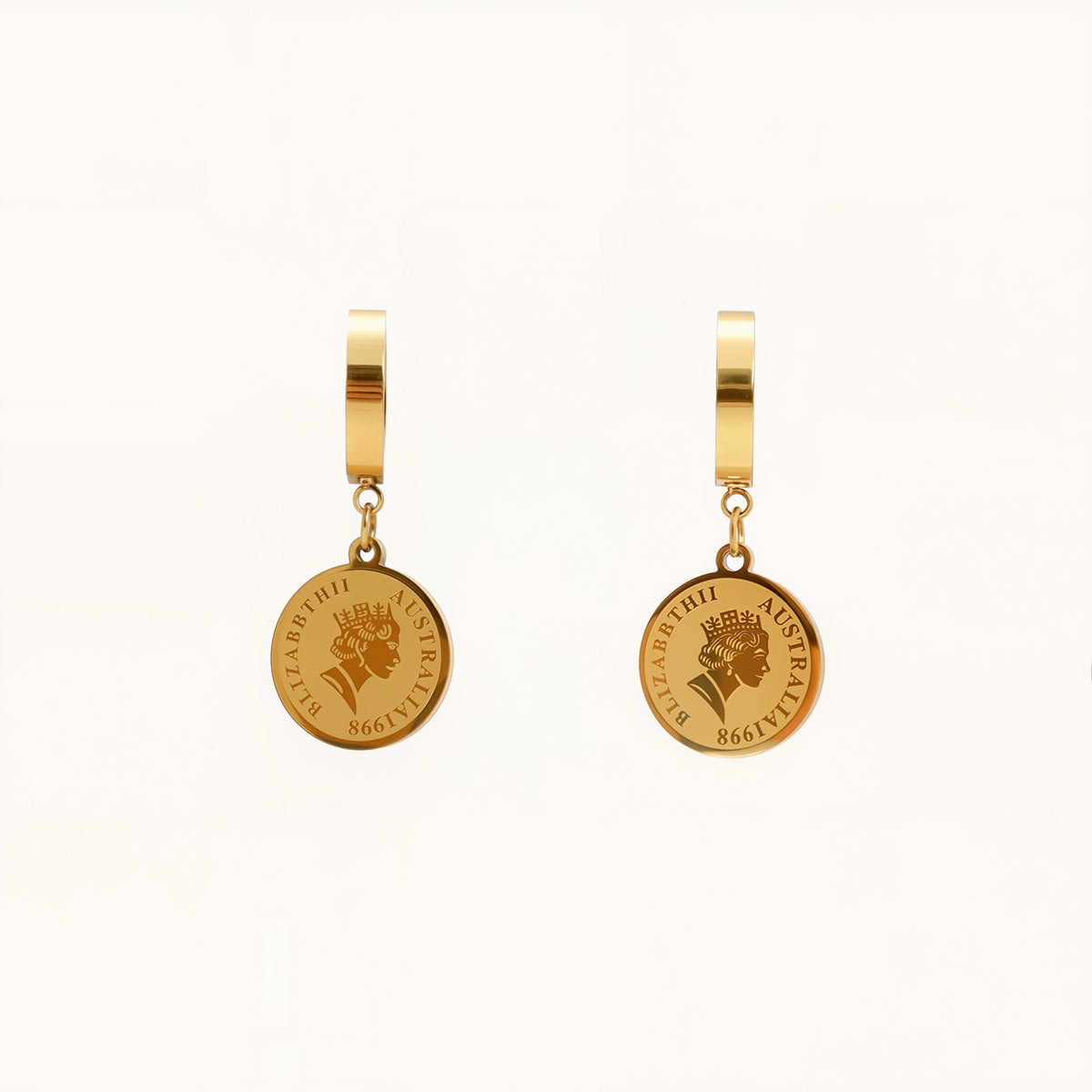 Ohrringe Queen’s Coin