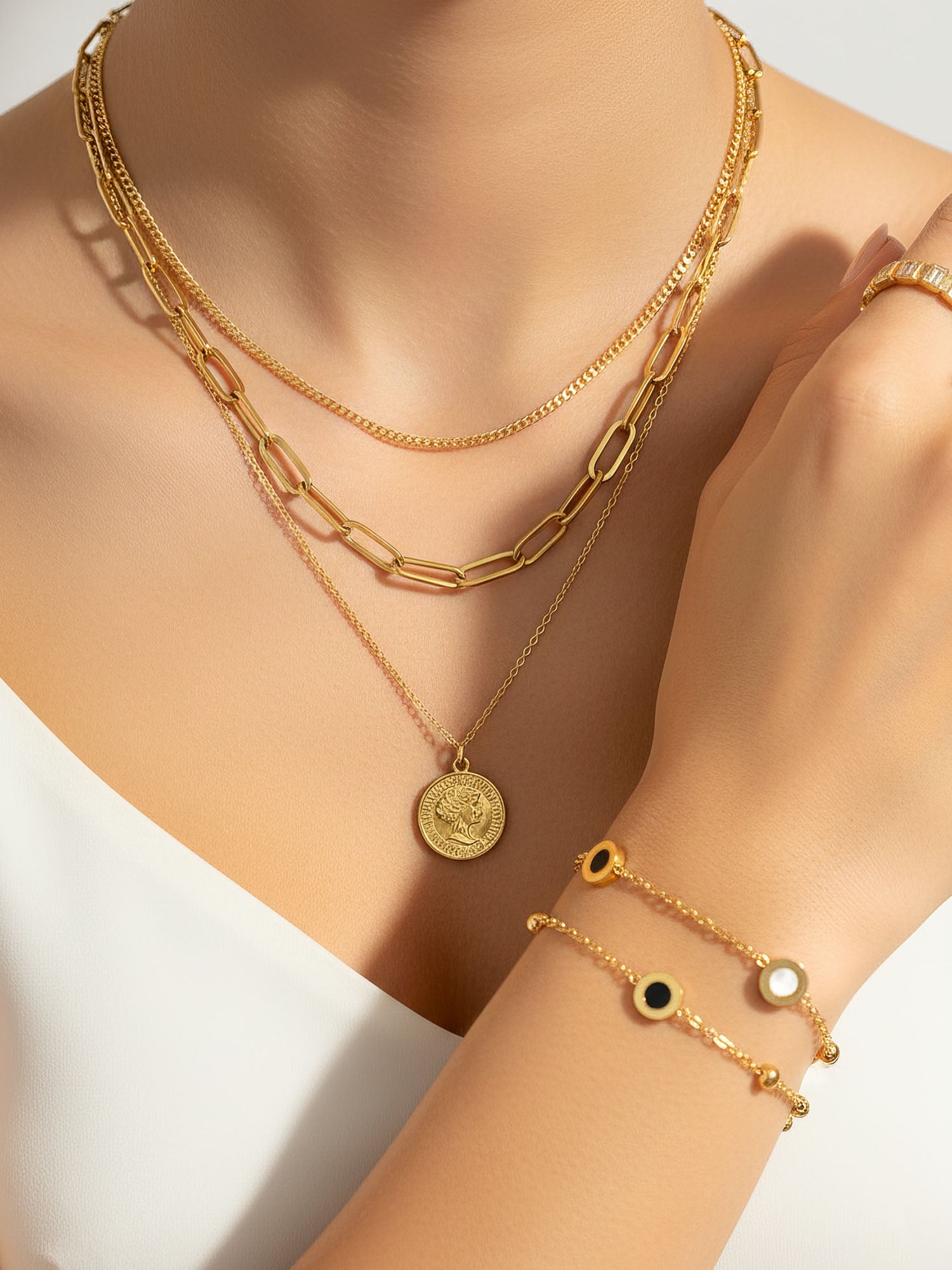 Kette Aurelia - 3 teiliges Kettenset XL03