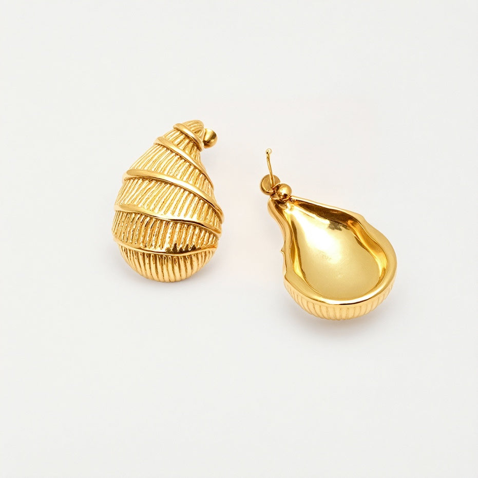 Ohrringe Golden Shell