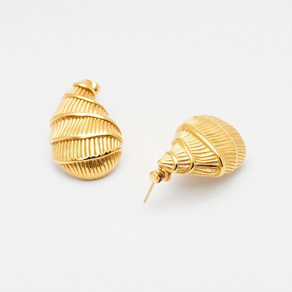 Ohrringe Golden Shell