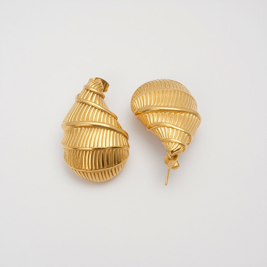 Ohrringe Golden Shell