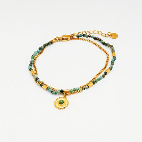 Armband Flor Verde
