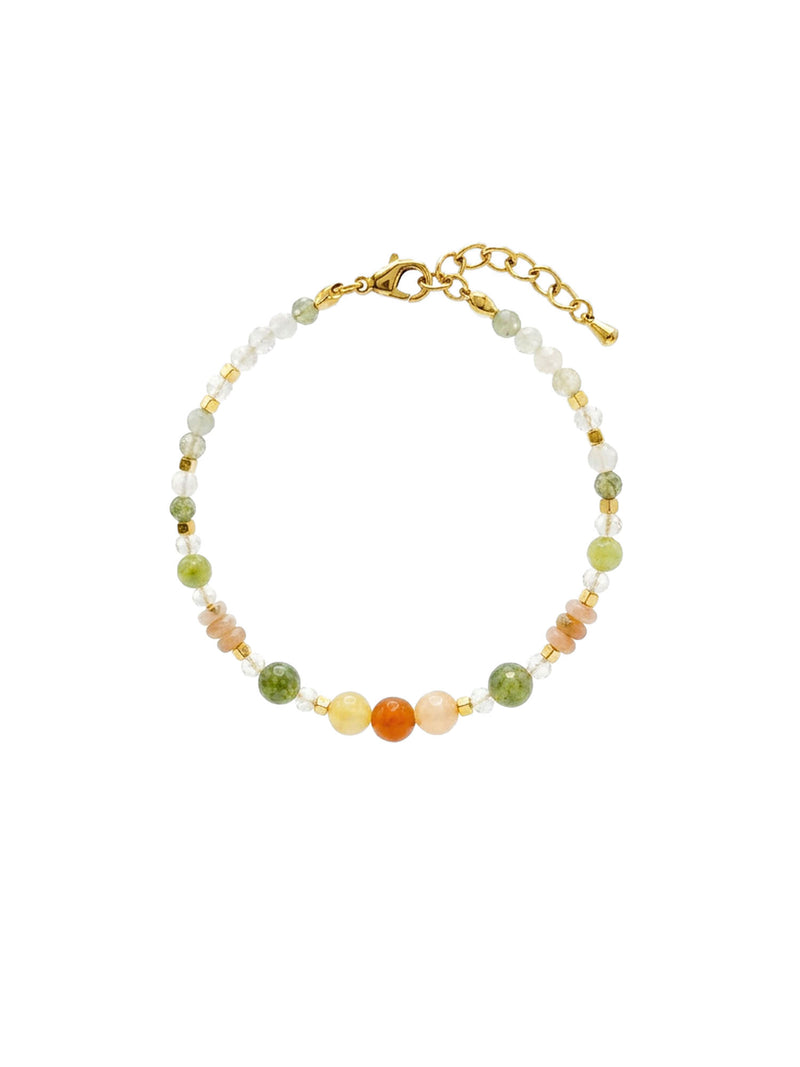 Armband Jardin Pastel – Zarte bunte Perlen – SL57 – Ansicht 1