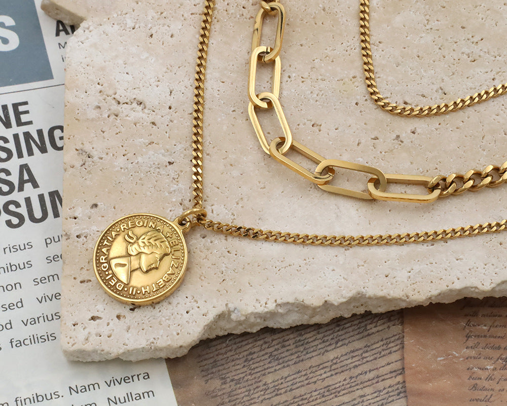 Aurelia Münze Kette