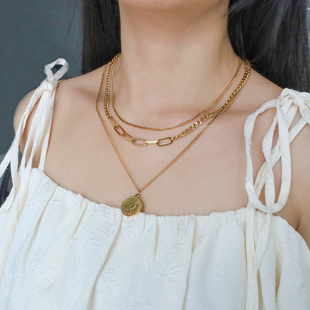 Aurelia Münze Kette