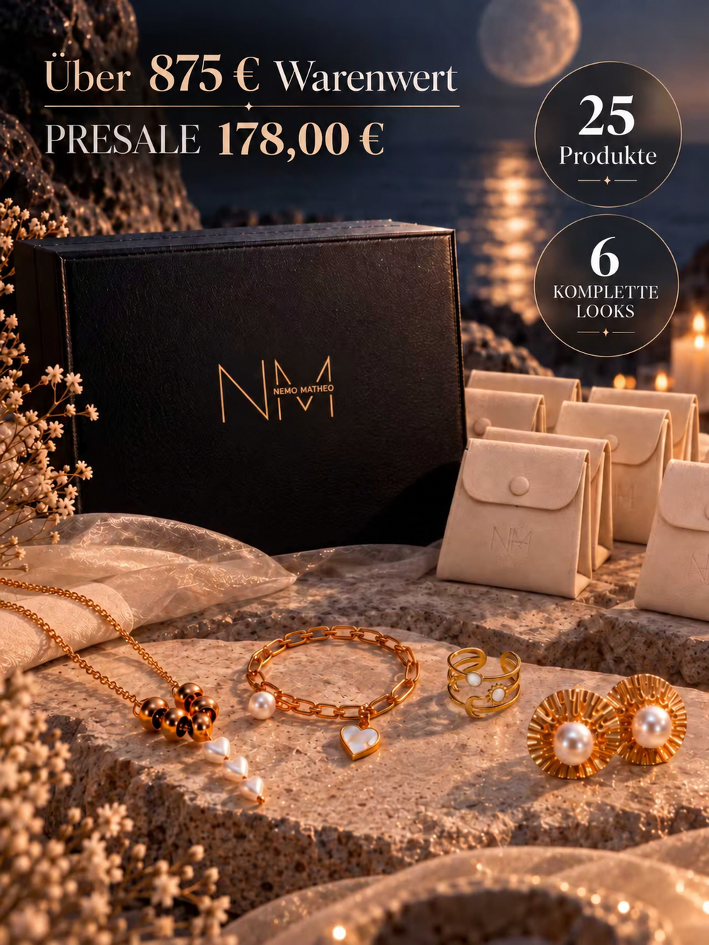 Calendrier de l'Avent bijoux 2026 – Anima in Fiore