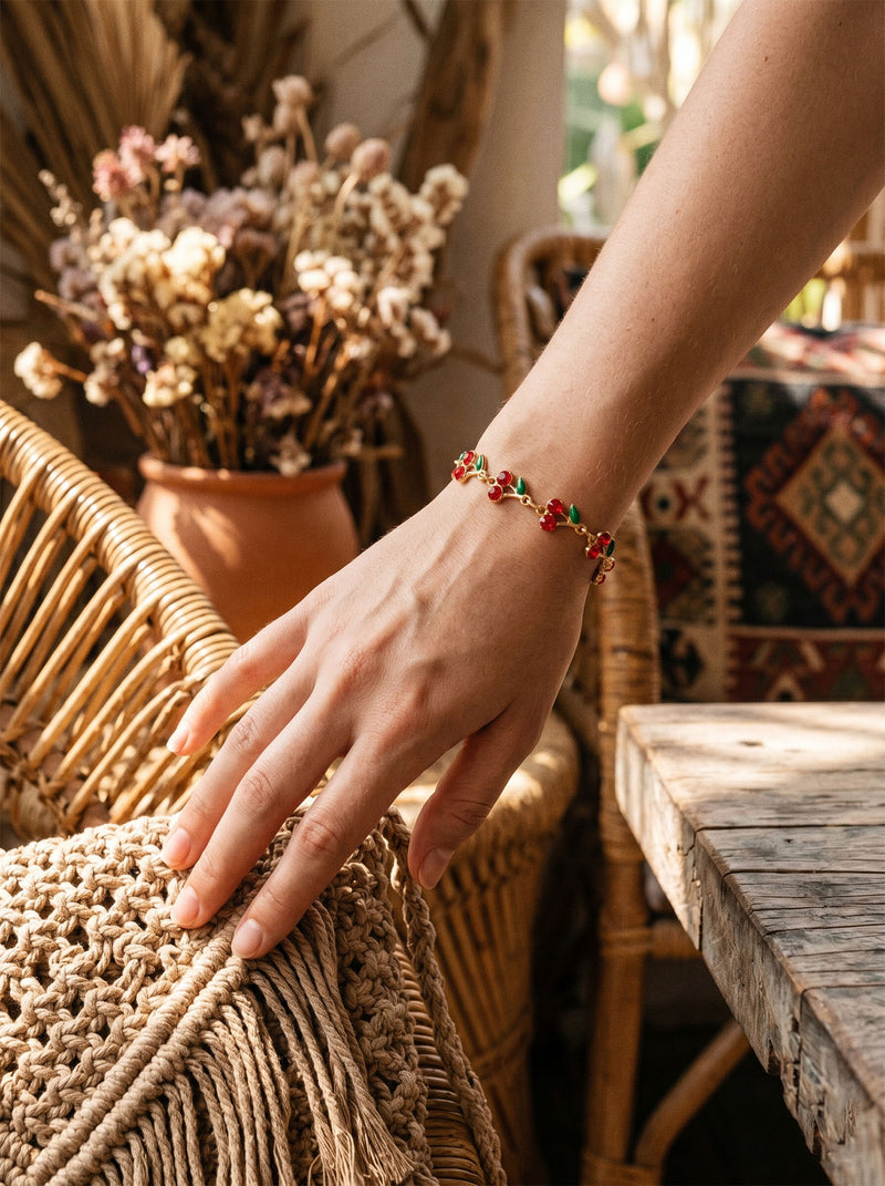 Armband Cherry Orchard – Nahaufnahme