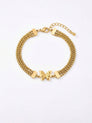 Armband Papillon – Mehrlagig mit Schmetterling