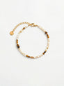 Armband Sahel – Muschel & Tigerauge