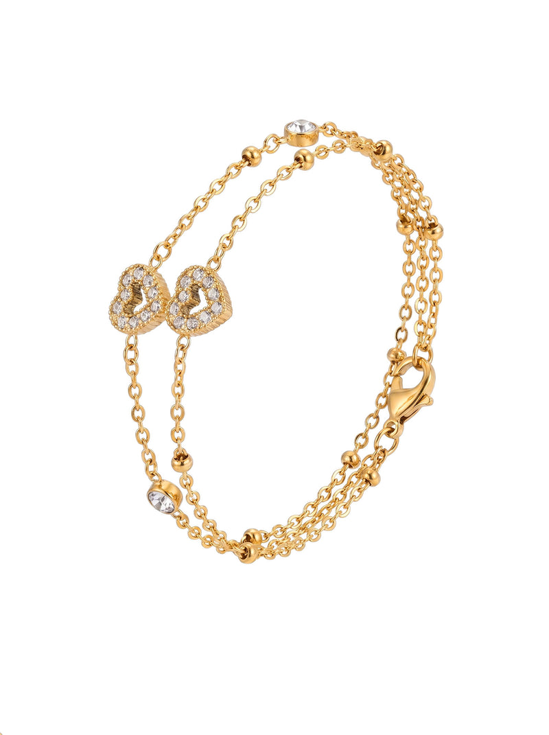Armband Sweetheart Layer – Produktbild auf weißem Hintergrund