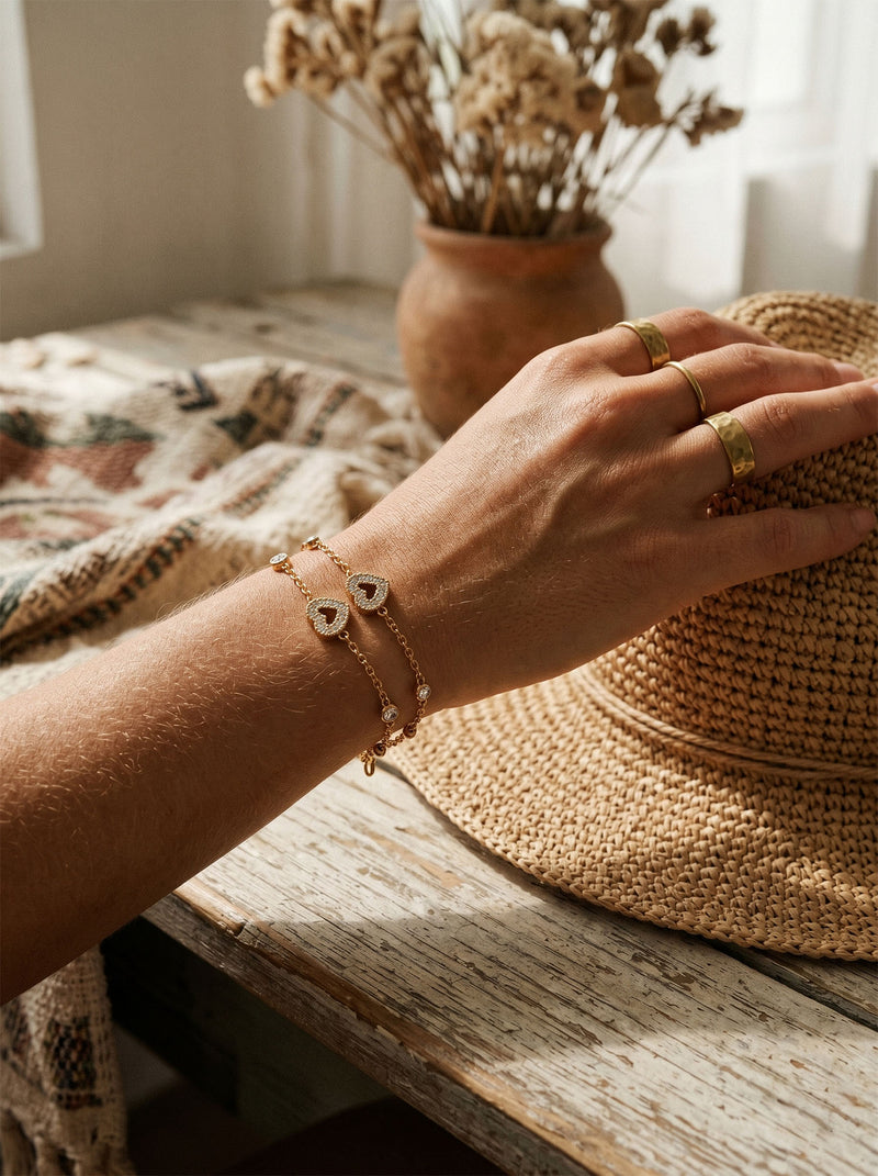 Armband Sweetheart Layer – Nahaufnahme