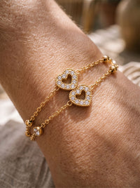 Armband Sweetheart Layer – Lifestyle-Foto
