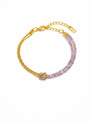 Armband Twist – Doppellagig mit Naturstein