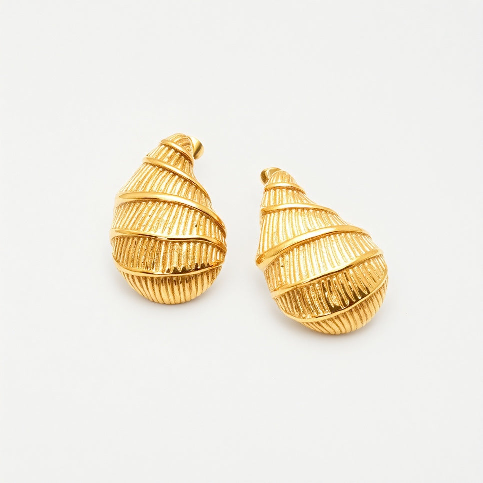 Ohrringe Golden Shell