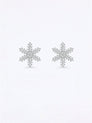 Frosttanz 3D-Schneeflocken-Ohrstecker