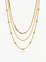 Collier Trio Luxe – élégant ensemble de trois colliers