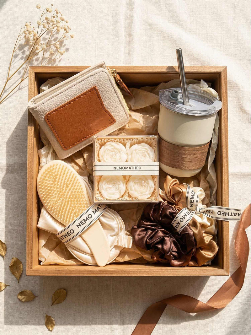 Geschenkbox Lebensart Morgenritual Draufsicht