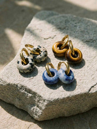 Himmelskreis Blau Ohrringe Kombination – Sodalith-Ohrringe mit passendem Schmuck