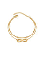Infinite Grace – Bracelet élégant à double chaîne