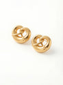Pretzel Chic – Spielerische Statement-Ohrstecker