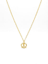 Kette Minimalist Gold – Produktbild auf weissem Hintergrund, Naturstein Halskette, Boho Schmuck
