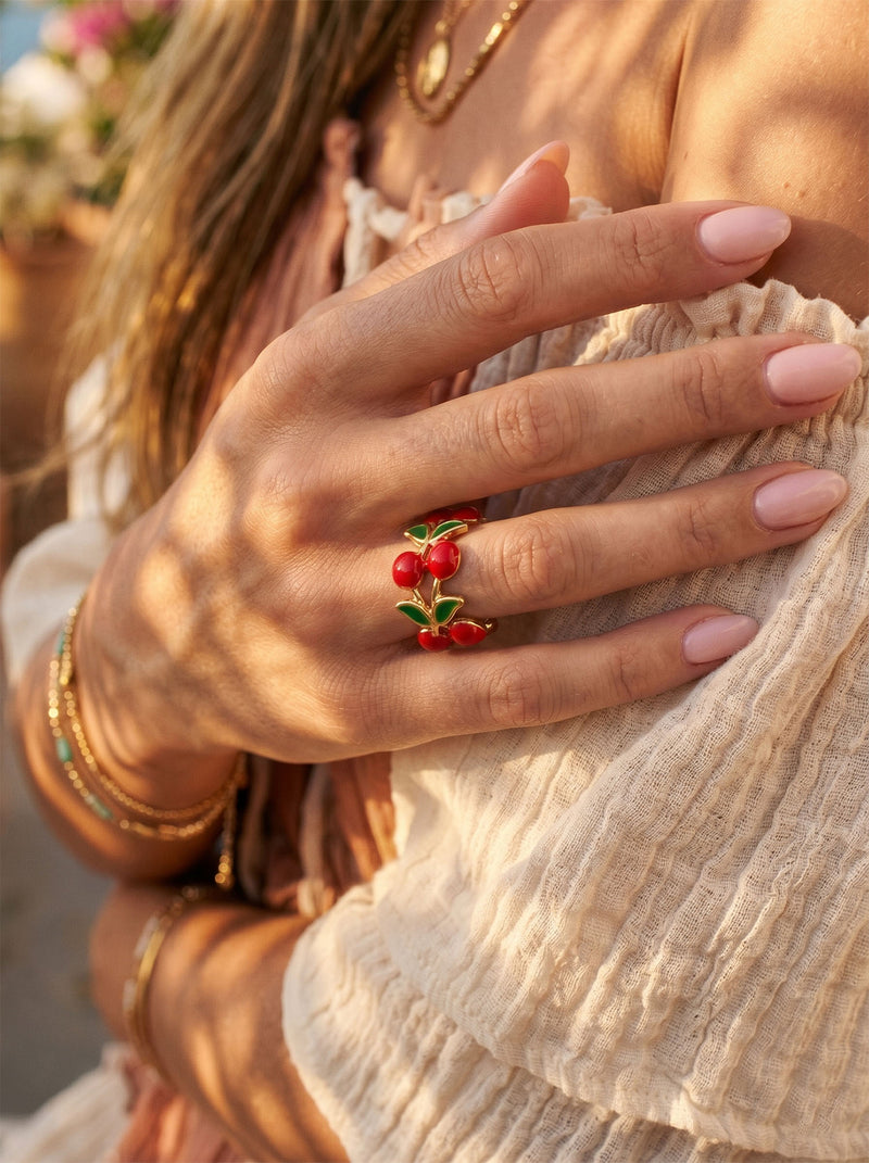Ring Cherry Bliss – Nahaufnahme