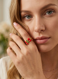Ring Cherry Bliss – Nahaufnahme