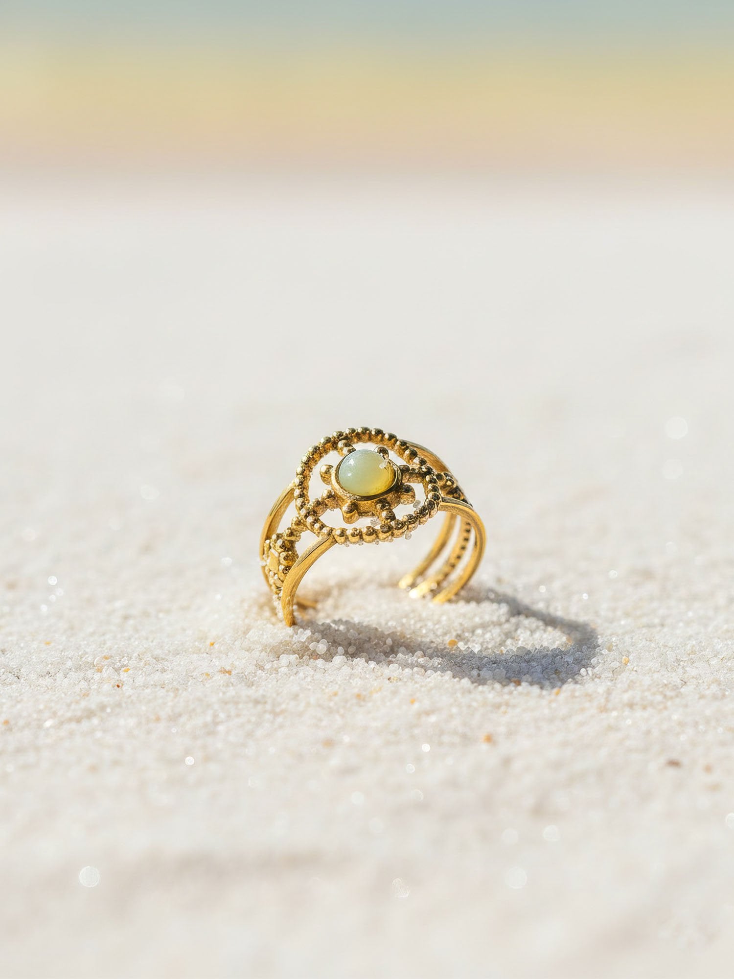 Aurora Notte Ring Silber - Detailansicht verschiedene Winkel