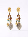 Sahara Dreams - Boho-Ohrringe mit Natursteinen