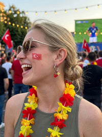 Ohrringe WM 2026 – Fußball Fan Ohrringe mit Nationalflagge – Türkei – Lifestyle 6